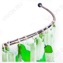 Aquanet 169480 Карниз для ванны BORNEO 1700*750/900 – фотография-1